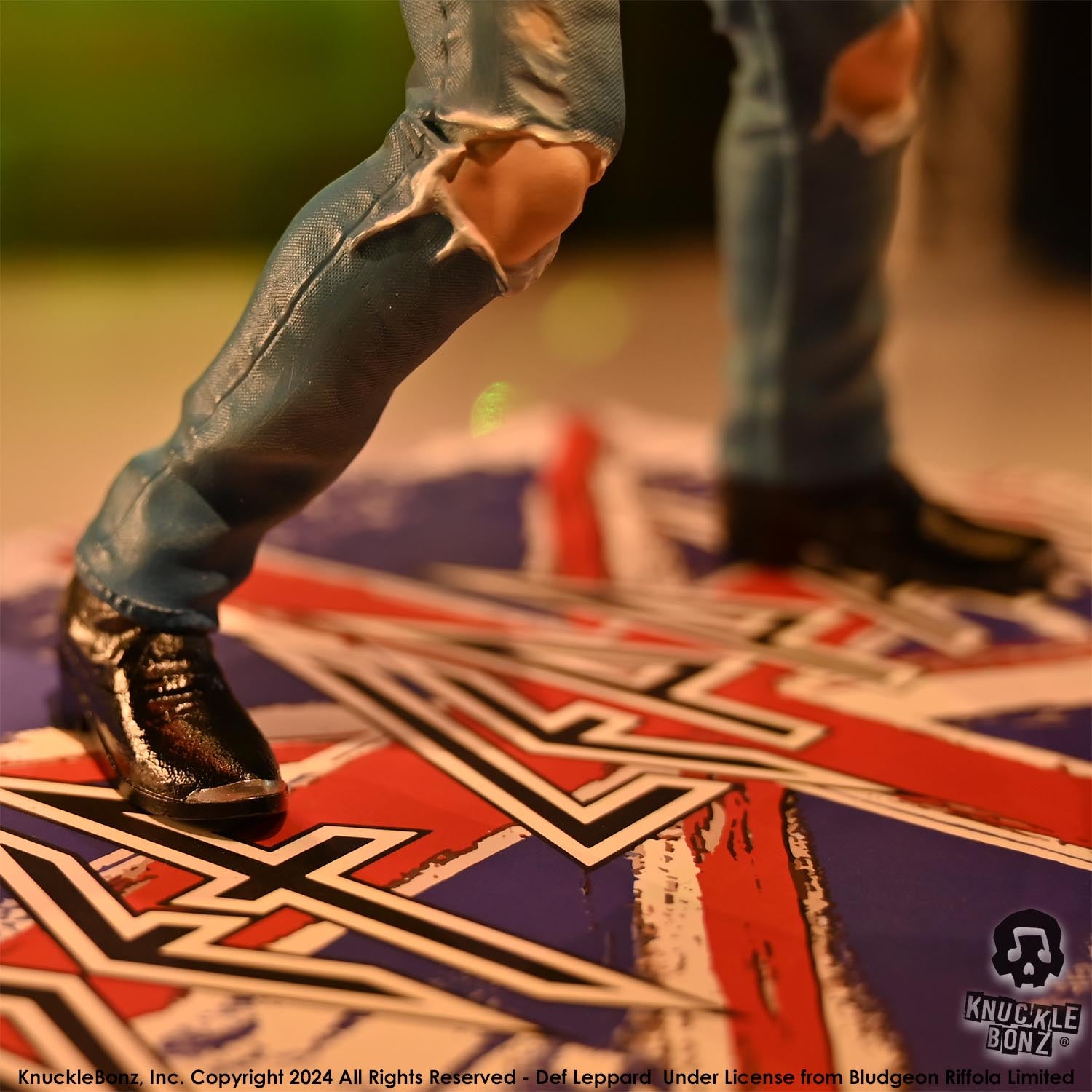 Def Leppard KnuckleBonz Statue Set
